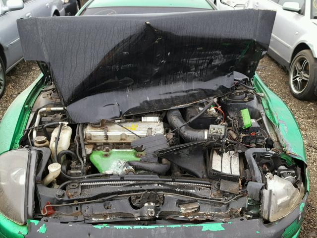 4A3AC44G32E043101 - 2002 MITSUBISHI ECLIPSE GS GREEN photo 7