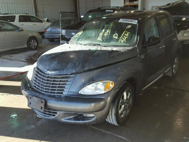 3C8FY68874T224261 - 2004 CHRYSLER PT CRUISER CHARCOAL photo 2