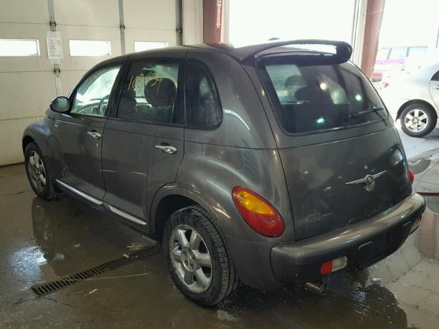 3C8FY68874T224261 - 2004 CHRYSLER PT CRUISER CHARCOAL photo 3