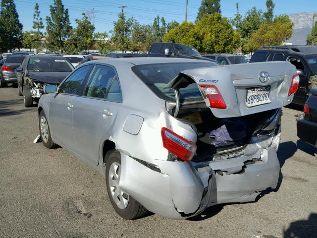 4T4BE46K48R023359 - 2008 TOYOTA CAMRY CE SILVER photo 3