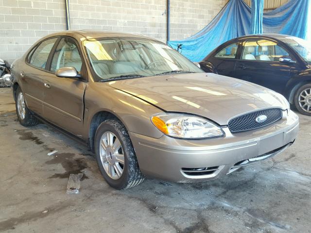 1FAHP56S84A187529 - 2004 FORD TAURUS SEL TAN photo 1