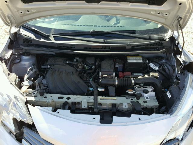 3N1CE2CP1GL376743 - 2016 NISSAN VERSA NOTE SILVER photo 7