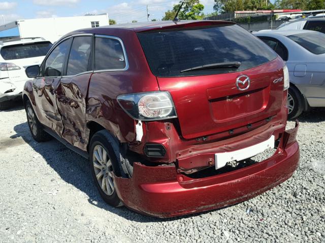 JM3ER2W50A0334449 - 2010 MAZDA CX-7 RED photo 3