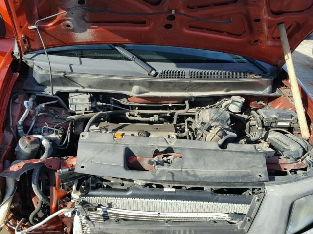 5J6YH28675L026532 - 2005 HONDA ELEMENT EX ORANGE photo 7