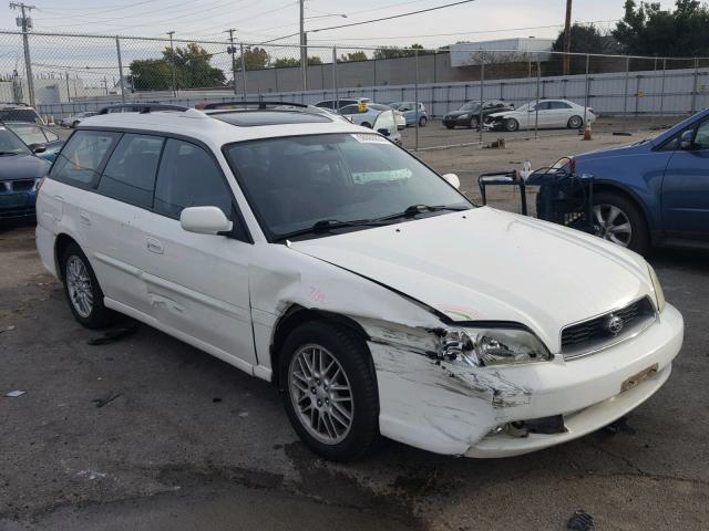 4S3BH625847305286 - 2004 SUBARU LEGACY L S WHITE photo 1