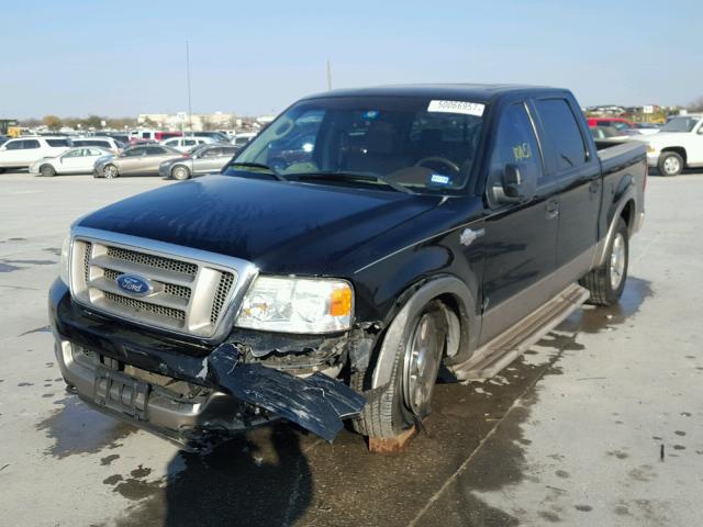 1FTPW14515KE44931 - 2005 FORD F150 SUPER BLACK photo 2