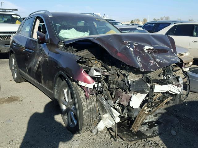 JN1AJ0HR2BM853390 - 2011 INFINITI EX35 BASE MAROON photo 1