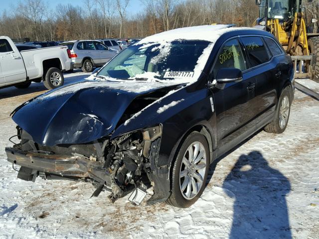 2LMHJ5AR9ABJ10250 - 2010 LINCOLN MKT BLACK photo 2