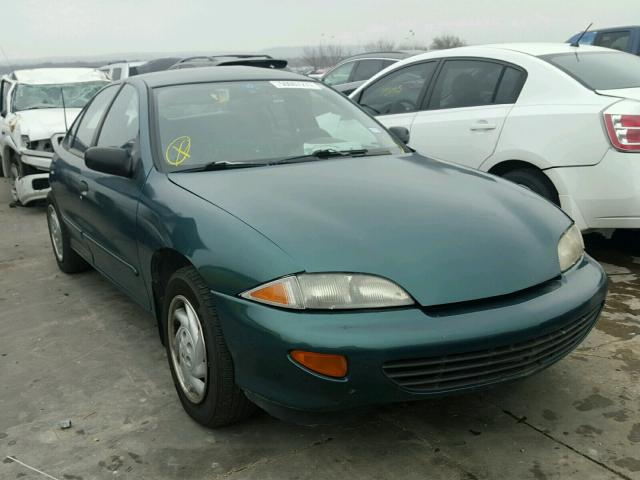 1G1JF524XV7335709 - 1997 CHEVROLET CAVALIER L GREEN photo 1