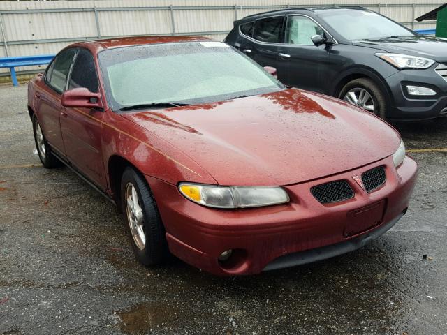 1G2WP52K93F101190 - 2003 PONTIAC GRAND PRIX Қызыл фото 1