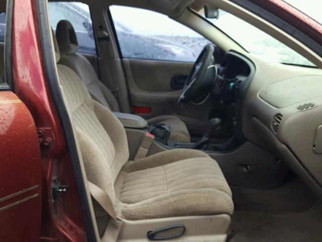 1G2WP52K93F101190 - 2003 PONTIAC GRAND PRIX Қызыл фото 5