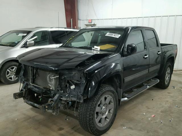 1GCHSDFE6C8112797 - 2012 CHEVROLET COLORADO L BLACK photo 2