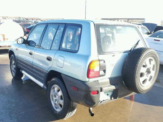 JT3GP10V8V0010864 - 1997 TOYOTA RAV4 BLUE photo 3