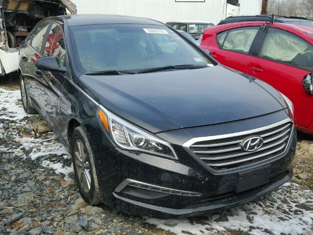 5NPE24AF1FH209317 - 2015 HYUNDAI SONATA SE BLACK photo 1