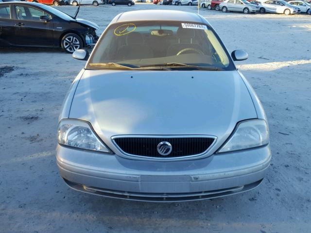 1MEFM50UX2A606979 - 2002 MERCURY SABLE GS SILVER photo 9