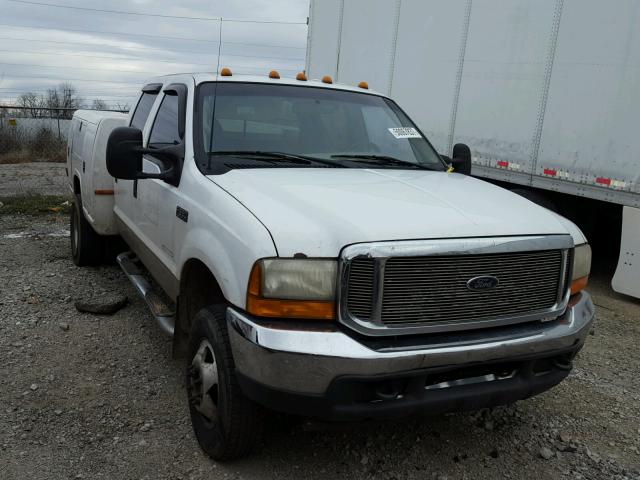 1FTWW33F21EB01281 - 2001 FORD F350 SUPER WHITE photo 1