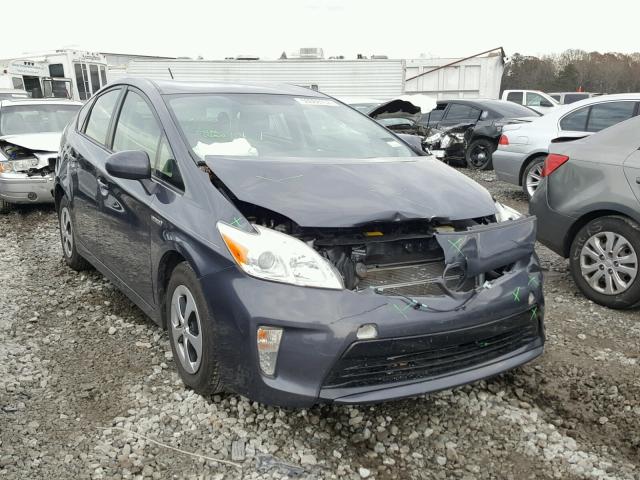 JTDKN3DU7D1665566 - 2013 TOYOTA PRIUS GRAY photo 1