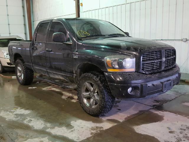 1D7HU18296J219180 - 2006 DODGE RAM 1500 S BLACK photo 1