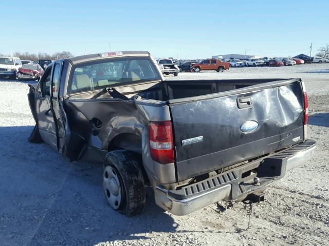 1FTRF12W65NB42327 - 2005 FORD F150 TAN photo 3