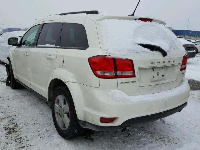 3C4PDCBG9CT353603 - 2012 DODGE JOURNEY SX CREAM photo 3