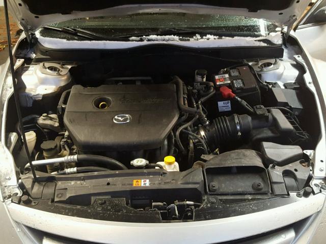 1YVHZ8DH2C5M30203 - 2012 MAZDA 6 I SILVER photo 7