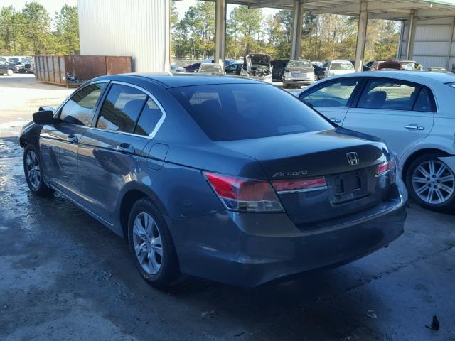 1HGCP2F42BA012714 - 2011 HONDA ACCORD LXP GRAY photo 3