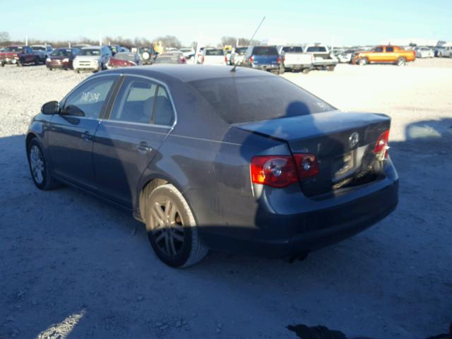 3VWEF81K77M164448 - 2007 VOLKSWAGEN JETTA WOLF GRAY photo 3
