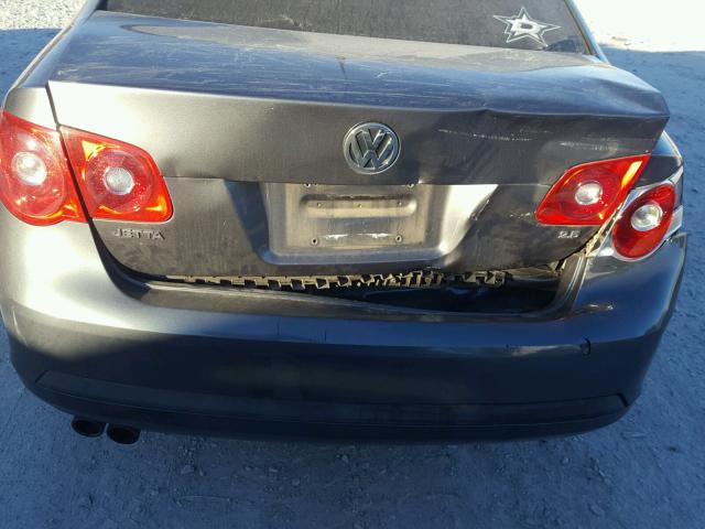 3VWEF81K77M164448 - 2007 VOLKSWAGEN JETTA WOLF GRAY photo 9