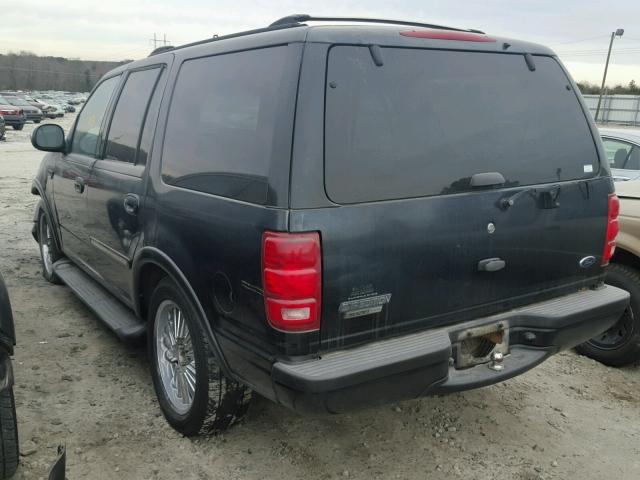 1FMRU15L11LB09776 - 2001 FORD EXPEDITION BLACK photo 3