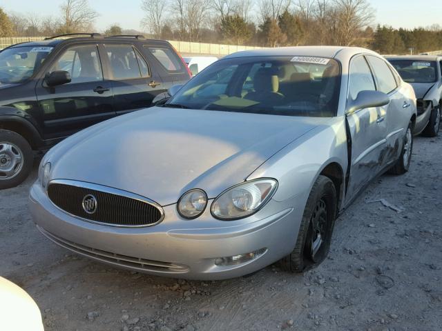 2G4WC532X51306111 - 2005 BUICK LACROSSE C SILVER photo 2