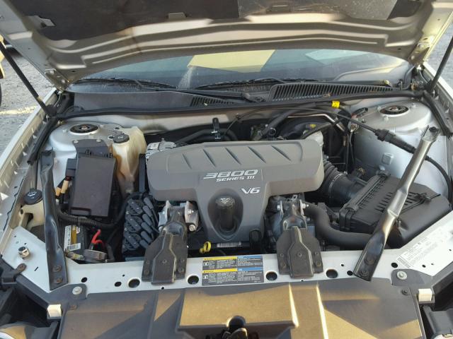 2G4WC532X51306111 - 2005 BUICK LACROSSE C SILVER photo 7