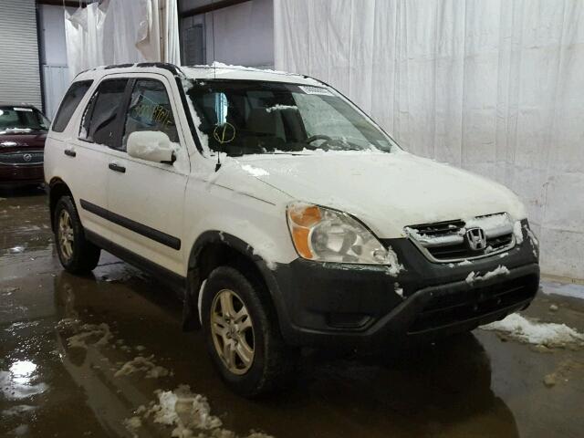 JHLRD78892C039382 - 2002 HONDA CR-V EX WHITE photo 1