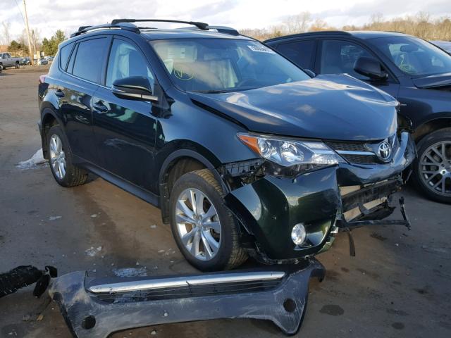 2T3DFREV4DW096600 - 2013 TOYOTA RAV4 LIMIT GREEN photo 1