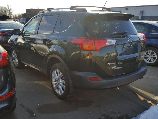 2T3DFREV4DW096600 - 2013 TOYOTA RAV4 LIMIT GREEN photo 3