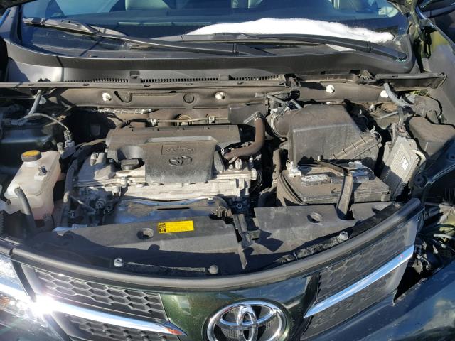 2T3DFREV4DW096600 - 2013 TOYOTA RAV4 LIMIT GREEN photo 7