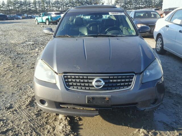 1N4AL11EX5C206126 - 2005 NISSAN ALTIMA S GRAY photo 9