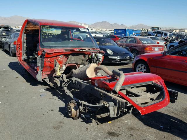 2GCEC19V041104922 - 2004 CHEVROLET SILVERADO RED photo 3