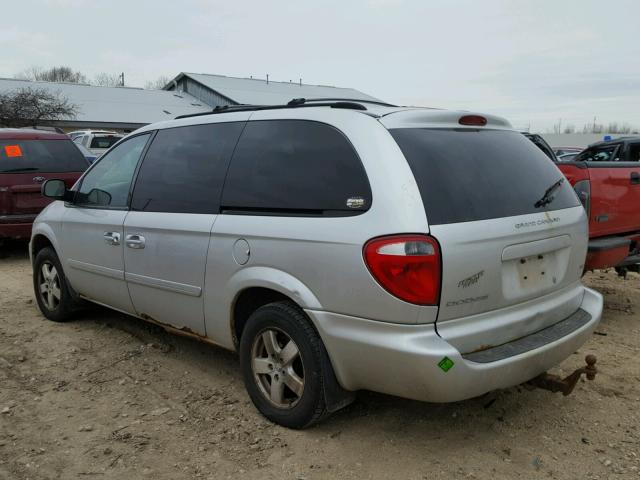 2D4GP44L66R737680 - 2006 DODGE GRAND CARA SILVER photo 3