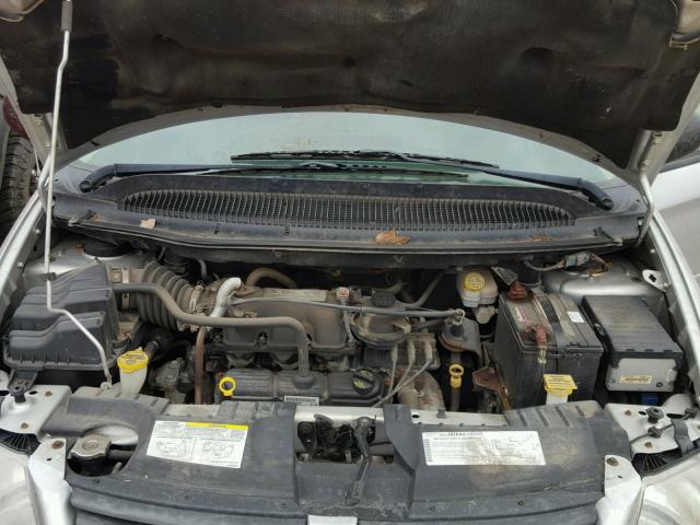 2D4GP44L66R737680 - 2006 DODGE GRAND CARA SILVER photo 7