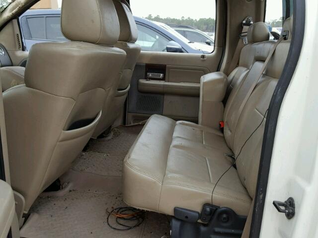 1FTPW14588KC01332 - 2008 FORD F150 SUPER WHITE photo 6