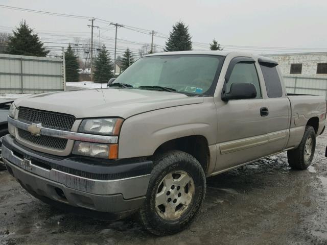 1GCEK19BX5E153960 - 2005 CHEVROLET SILVERADO TAN photo 2