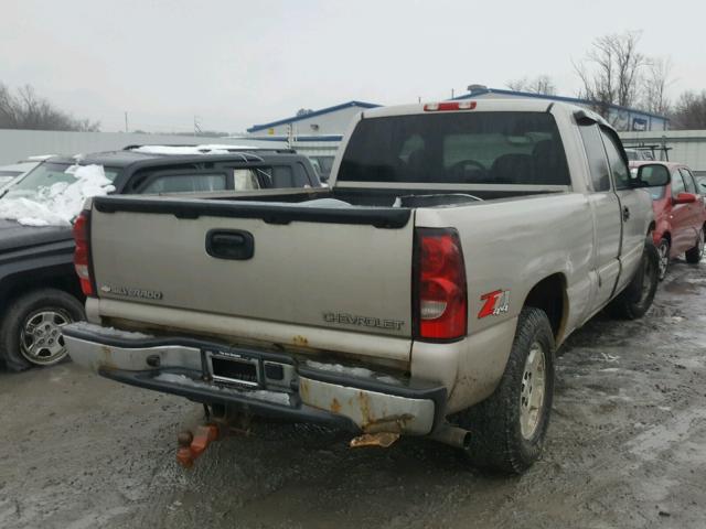 1GCEK19BX5E153960 - 2005 CHEVROLET SILVERADO TAN photo 4