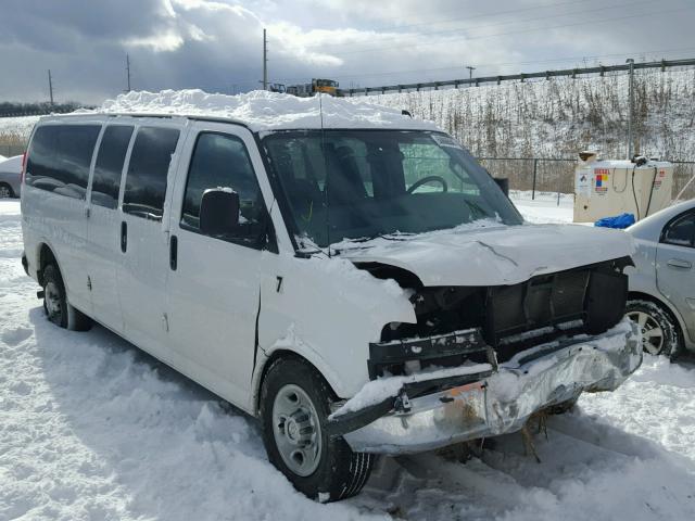 1GAZGPFG1G1329772 - 2016 CHEVROLET EXPRESS G3 WHITE photo 1