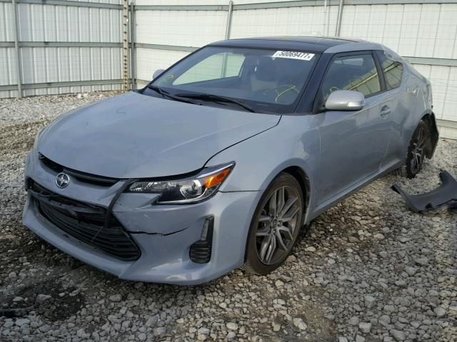 JTKJF5C77GJ020901 - 2016 TOYOTA SCION TC 灰色 照片 2