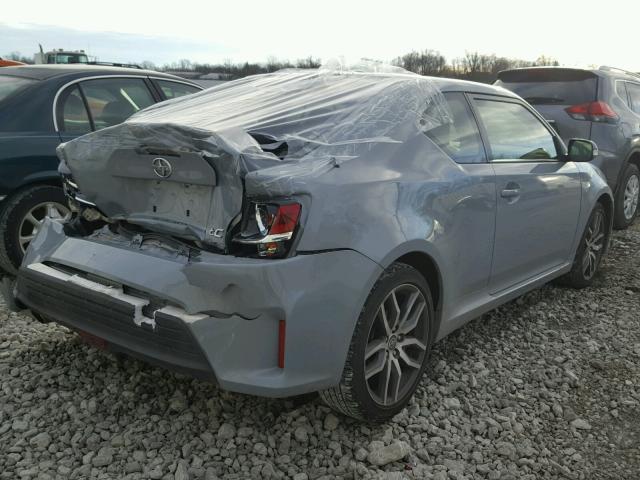 JTKJF5C77GJ020901 - 2016 TOYOTA SCION TC 灰色 照片 4