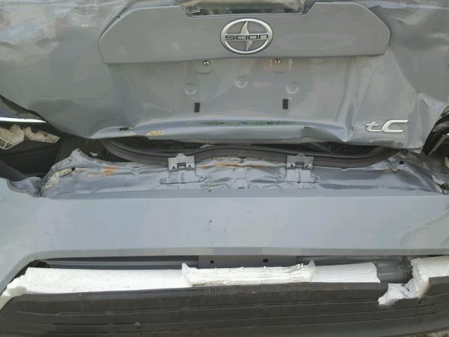 JTKJF5C77GJ020901 - 2016 TOYOTA SCION TC 灰色 照片 9