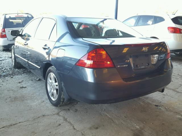 1HGCM56366A119644 - 2006 HONDA ACCORD SE BLUE photo 3