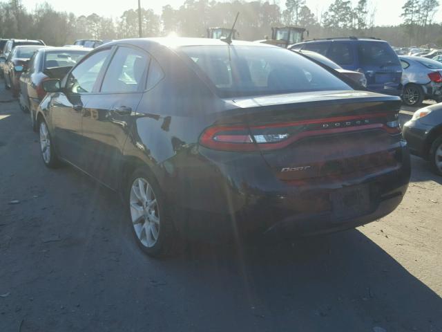 1C3CDFBA4DD139948 - 2013 DODGE DART SXT BLACK photo 3