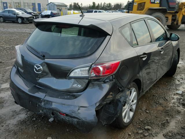 JM1BL1K67B1448059 - 2011 MAZDA 3 S GRAY photo 4