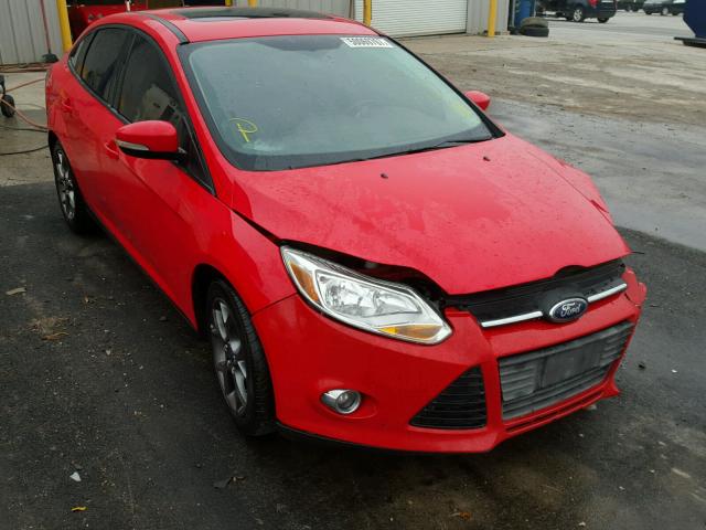 1FADP3F26DL297406 - 2013 FORD FOCUS SE RED photo 1